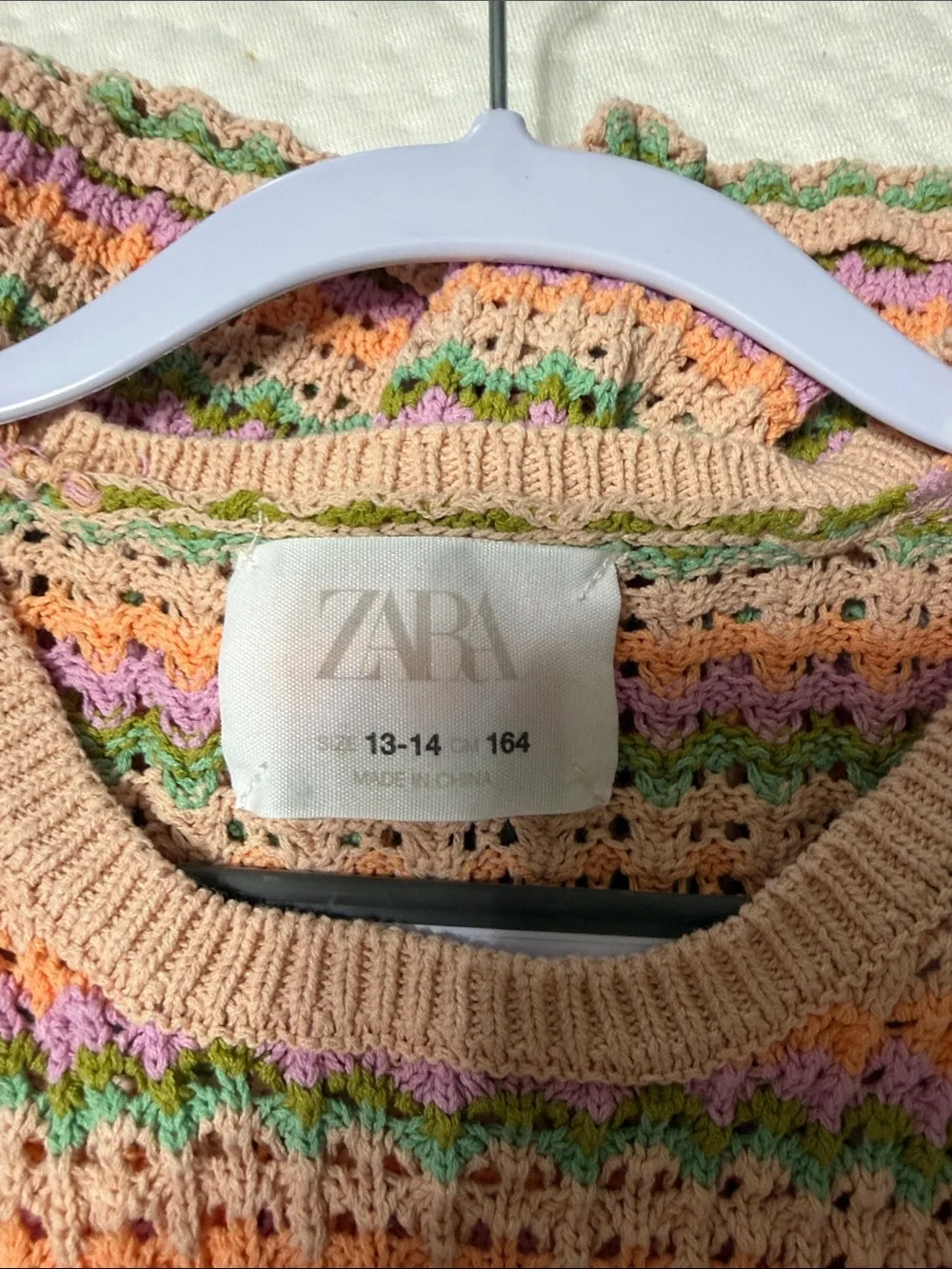 Zara sleeveless knit